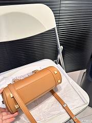 Colestore Loewe Amazona 23 Cropped bag in nappa calfskin Beige 24 x 11 cm  - 5