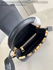 Colestore Louis Vuitton Mini Capucines Suede Black 21x14x8 cm - 2