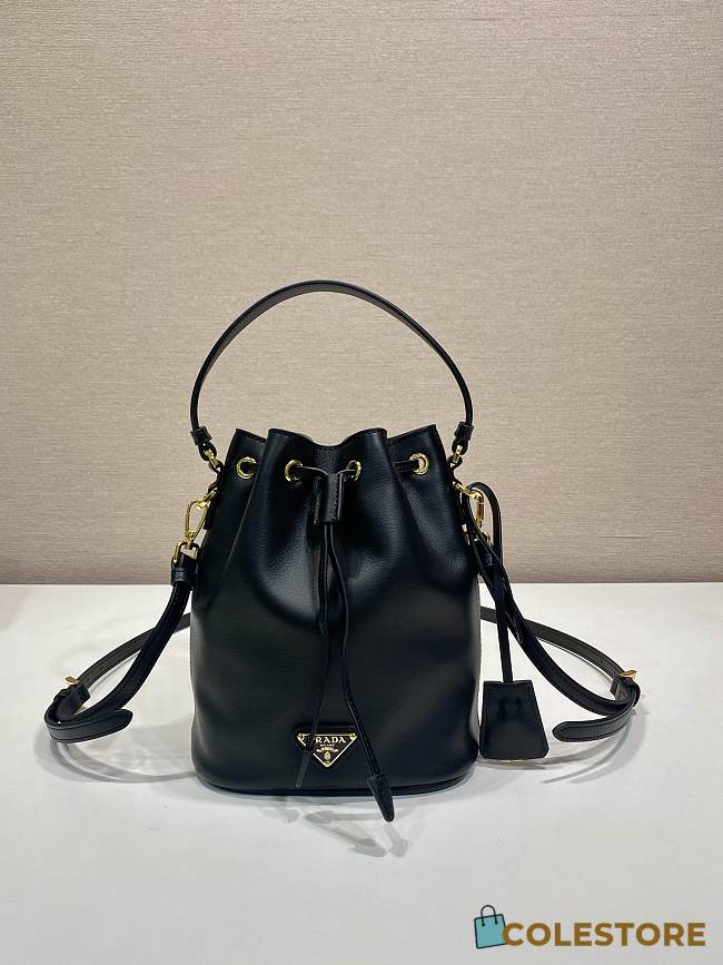 Colestore Prada Mini Leather Bucket 15.5 x 19.5 x 10cm - 1