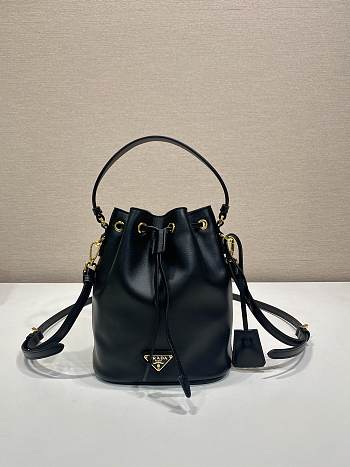 Colestore Prada Mini Leather Bucket 15.5 x 19.5 x 10cm