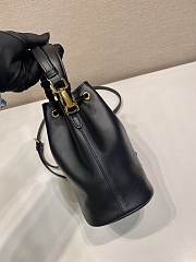 Colestore Prada Mini Leather Bucket 15.5 x 19.5 x 10cm - 4