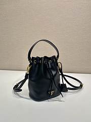 Colestore Prada Mini Leather Bucket 15.5 x 19.5 x 10cm - 3