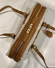 Colestore Prada medium shearling leather tote Bag 27 x 12 x 6cm - 4