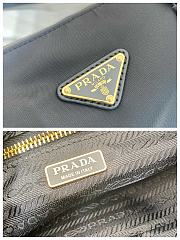 Colestore Prada Re-Nylon and leather medium top-handle bag with padlock Black 29 x 12.5 x 10cm - 5