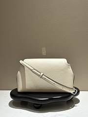 Colestore Balenciaga Rodeo Medium Smooth Calfskin White 26*14*9cm - 3