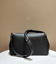 Colestore Balenciaga Rodeo Medium Smooth Calfskin Black 26*14*9cm - 2