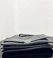 Colestore Balenciaga Women's Bb Soft Large Flap Bag in Black 36cm*23.8cm*3cm - 6