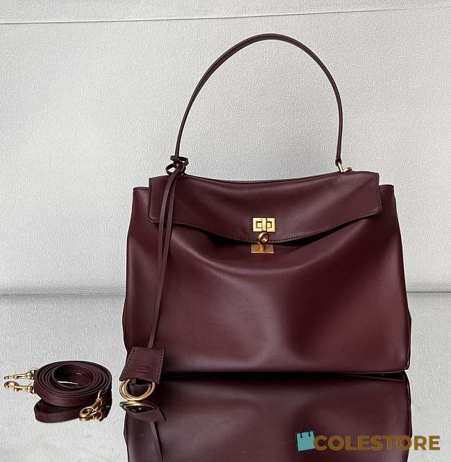 Colestore Balenciaga Women's Rodeo Handbag In Rouge 35 x 23 x 11cm - 1