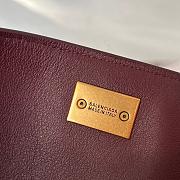 Colestore Balenciaga Women's Rodeo Handbag In Rouge 29 x 20 x 10cm - 2