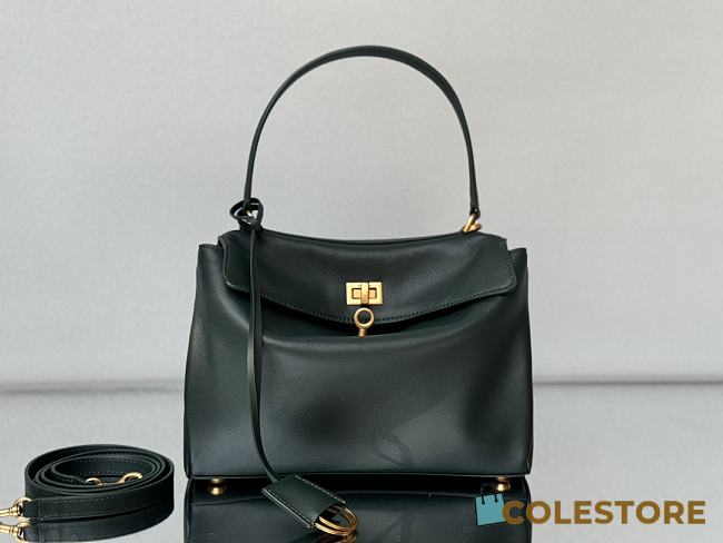 Colestore Balenciaga Women's Rodeo Handbag in Green 29 x 20 x 10cm - 1