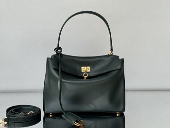 Colestore Balenciaga Women's Rodeo Handbag in Green 29 x 20 x 10cm