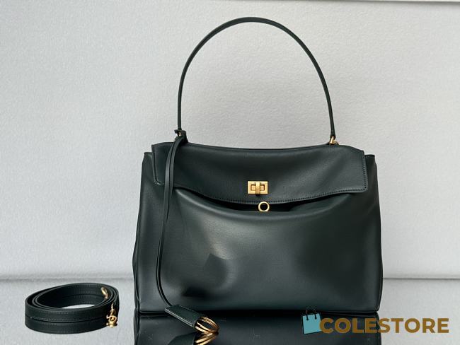 Colestore Balenciaga Women's Rodeo Handbag In Green 35 x 23 x 11cm - 1