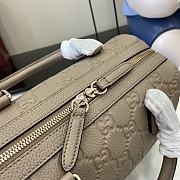 Colestore GUCCI GG Emblem Top Handle Bag Dover 25.5 x 16 x 14 cm - 5
