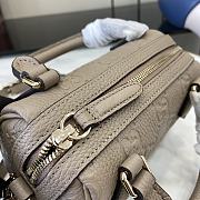 Colestore GUCCI GG Emblem Small Top Handle Bag Dover 16.5 x 10 x 8cm - 4