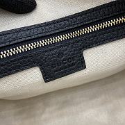 Colestore GUCCI GG Emblem Top Handle Bag Black 25.5 x 16 x 14 cm - 4