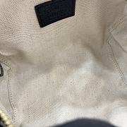 Colestore GUCCI GG Emblem Small Top Handle Bag Black 16.5 x 10 x 8cm - 2