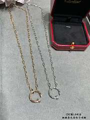 Colestore Cartier Necklace Silver/ Gold  - 2
