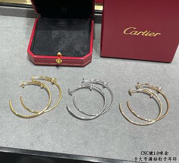 Colestore Cartier Earrings Gold/ Silver