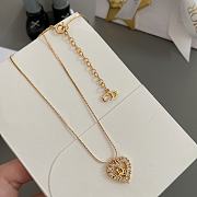 Colestore Dior Heart Necklace Gold - 6