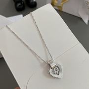 Colestore Dior Heart Necklace Silver / Gold - 5