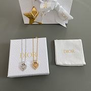 Colestore Dior Heart Necklace Silver / Gold - 6