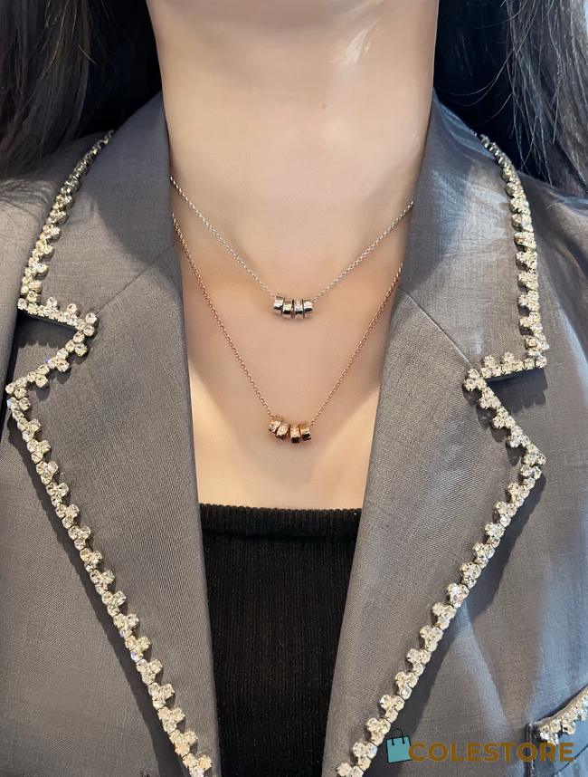 Colestore APM Monaco LOVE Necklace Gold/ Silver  - 1