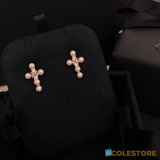 Colestore Apm monaco Cross Earrings  - 1