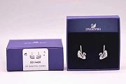 Colestore Swarovski Dancing Swan Necklace Silver - 2