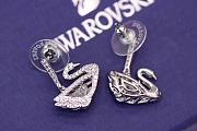 Colestore Swarovski Dancing Swan Necklace Silver - 5