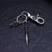 Colestore Chrome Heart Key Chain  - 1