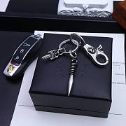 Colestore Chrome Heart Key Chain  - 2