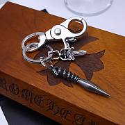Colestore Chrome Heart Key Chain  - 5