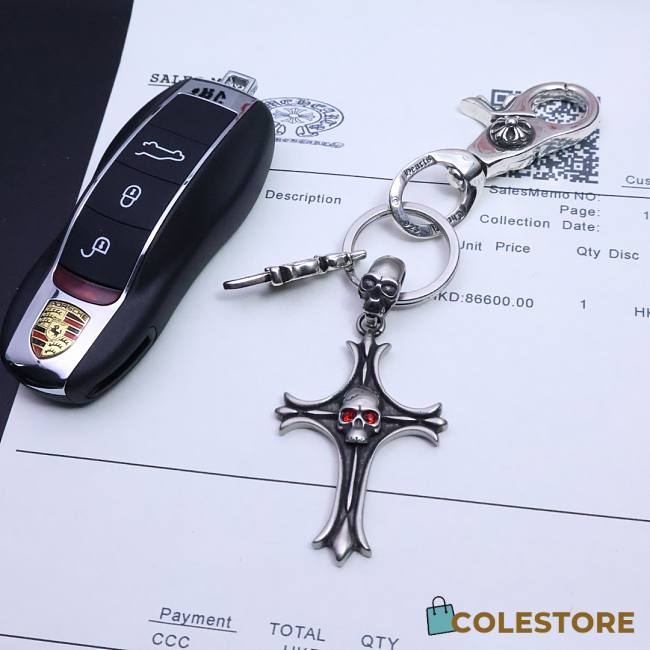 Colestore Chrome Heart Key Chain 02 - 1