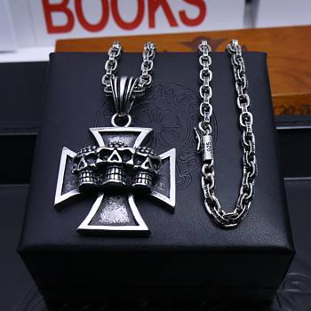 Colestore Chrome Heart Necklace