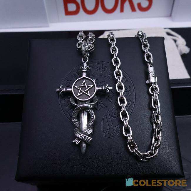 Colestore Chrome Heart Necklace 02 - 1