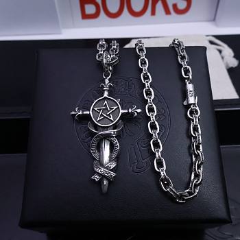 Colestore Chrome Heart Necklace 02