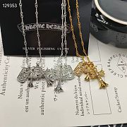 Colestore Chrome Heart Necklace 08 Gold/ Silver - 1