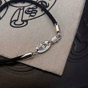Colestore Chrome Heart Bracelet Black - 4