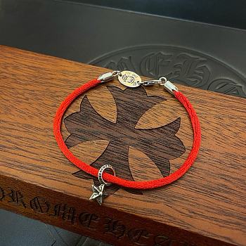 Colestore Chrome Heart Bracelet Red