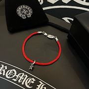 Colestore Chrome Heart Bracelet Red - 5
