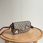 Colestore GUCCI Women's Gg Mini Printed Shoulder Bag 22x13x4cm - 6