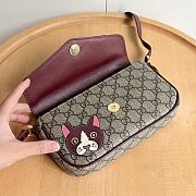 Colestore GUCCI Women's Gg Mini Printed Shoulder Bag 22x13x4cm - 2