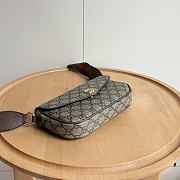 Colestore Gucci Ophidia mini bag Brown 13x22x4cm - 3