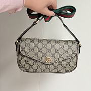 Colestore Gucci Ophidia mini bag Brown 13x22x4cm - 4