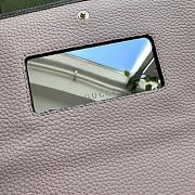 Colestore Gucci GG Marmont leather mini chain WOC Grey 20x12.5x4cm - 3