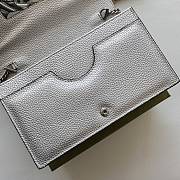 Colestore Gucci GG Marmont leather mini chain WOC White 20x12.5x4cm - 6