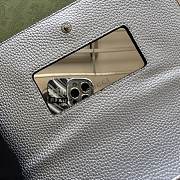 Colestore Gucci GG Marmont leather mini chain WOC White 20x12.5x4cm - 5