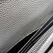 Colestore Gucci GG Marmont leather mini chain WOC White 20x12.5x4cm - 4