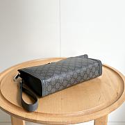 Colestore Gucci Ophidia Gg Supreme canvas pouch Black 26x18x6cm - 4