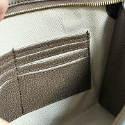 Colestore Gucci Ophidia Gg Supreme canvas pouch Brown 26x18x6cm - 4